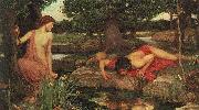 John William Waterhouse Echo and Narcissus. china oil painting artist